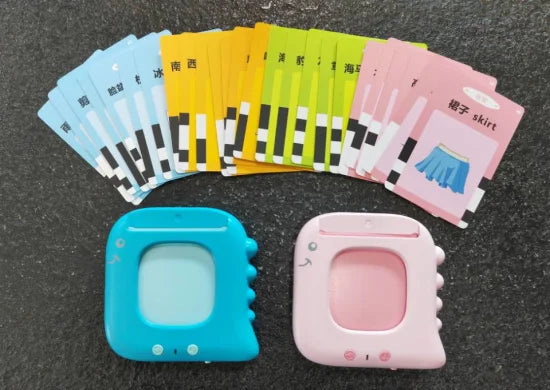 Preschool Learning Toys Early Educational Intelligent Electric Kids Language Card Reader 224 Sight Words Reading Learning Words Study Toys Game for Kids