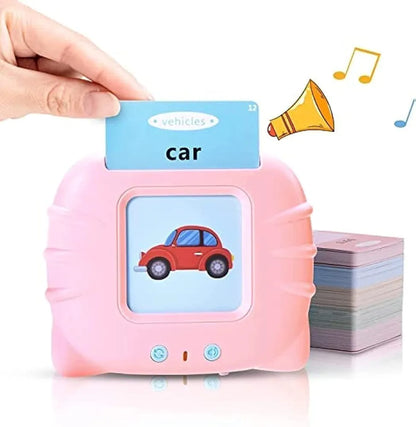 Preschool Learning Toys Early Educational Intelligent Electric Kids Language Card Reader 224 Sight Words Reading Learning Words Study Toys Game for Kids