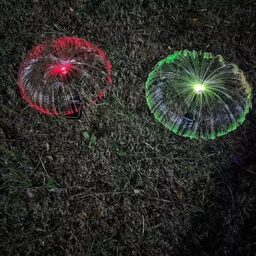 Jellyfish Solar Garden Lights Outdoor, Solar Jellyfish Light,7 Color Changing and IP65Waterproof Outdoor Solar Flowers Garden Lights for Yard Patio Garden Pathway Holiday Decorations