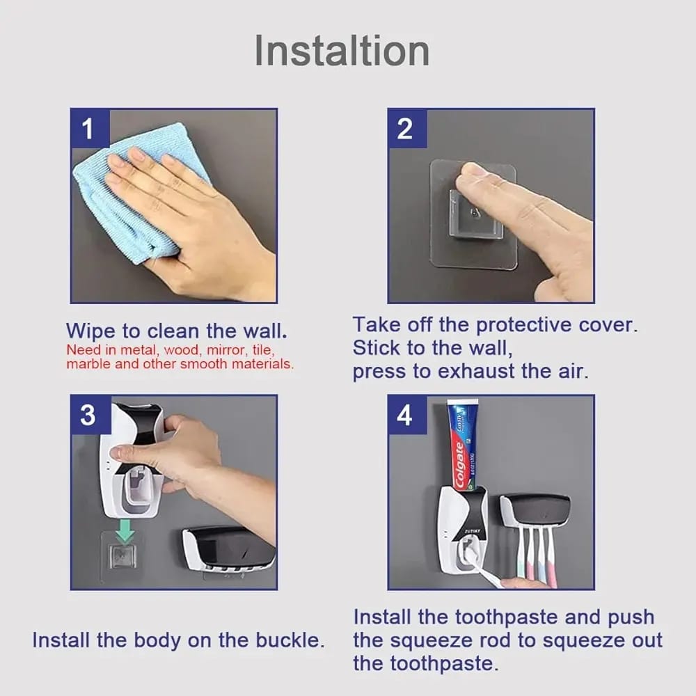 Automatic Toothpate Squeezing Device