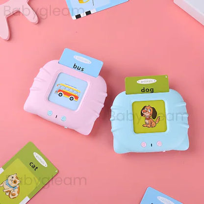 Preschool Learning Toys Early Educational Intelligent Electric Kids Language Card Reader 224 Sight Words Reading Learning Words Study Toys Game for Kids