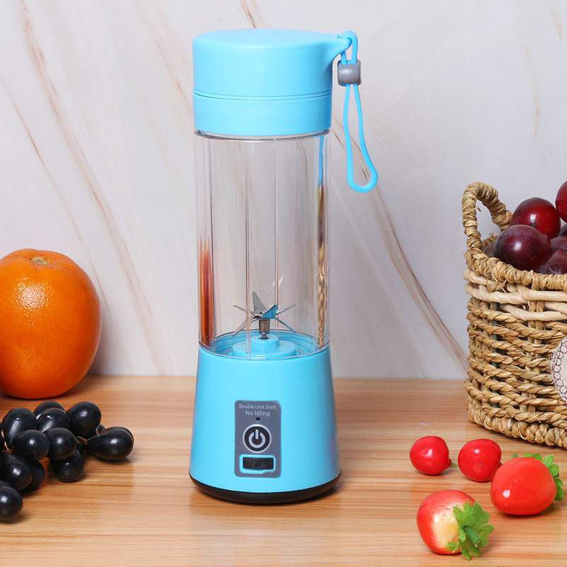 Portable Blender, USB Rechargeable Mini Juicer Blender, Electric Juicer Bottle Blender Grinder Mixer, Personal Size Blender for Juices, Shakes and Smoothies, Fruit Juicer Machine